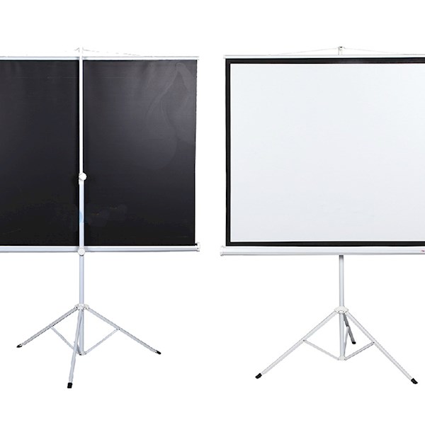 ALLSCREEN TRIPOD PROJECTION SCREEN 160X160CM HD Fabric