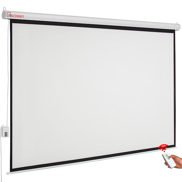60 4:3 Glass Bead motorised remote control electric projector projection HD screen