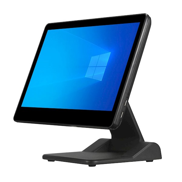 Allscreen POS System PC PI3O8GS256G 15.6 inch intel I3 12th 8GB 256GB Touchscreen Black