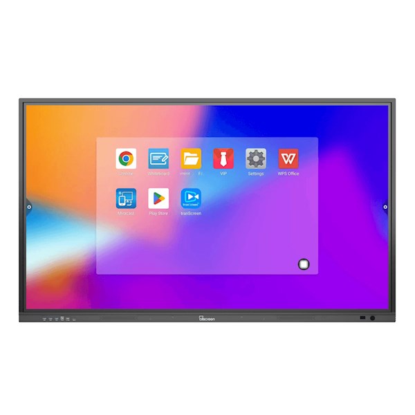 Allscreen Interactive Flat Panels SB-75A14-8/128, 75” 4K, Android 14, RAM 8GB, 128GB, Smart Board, Black